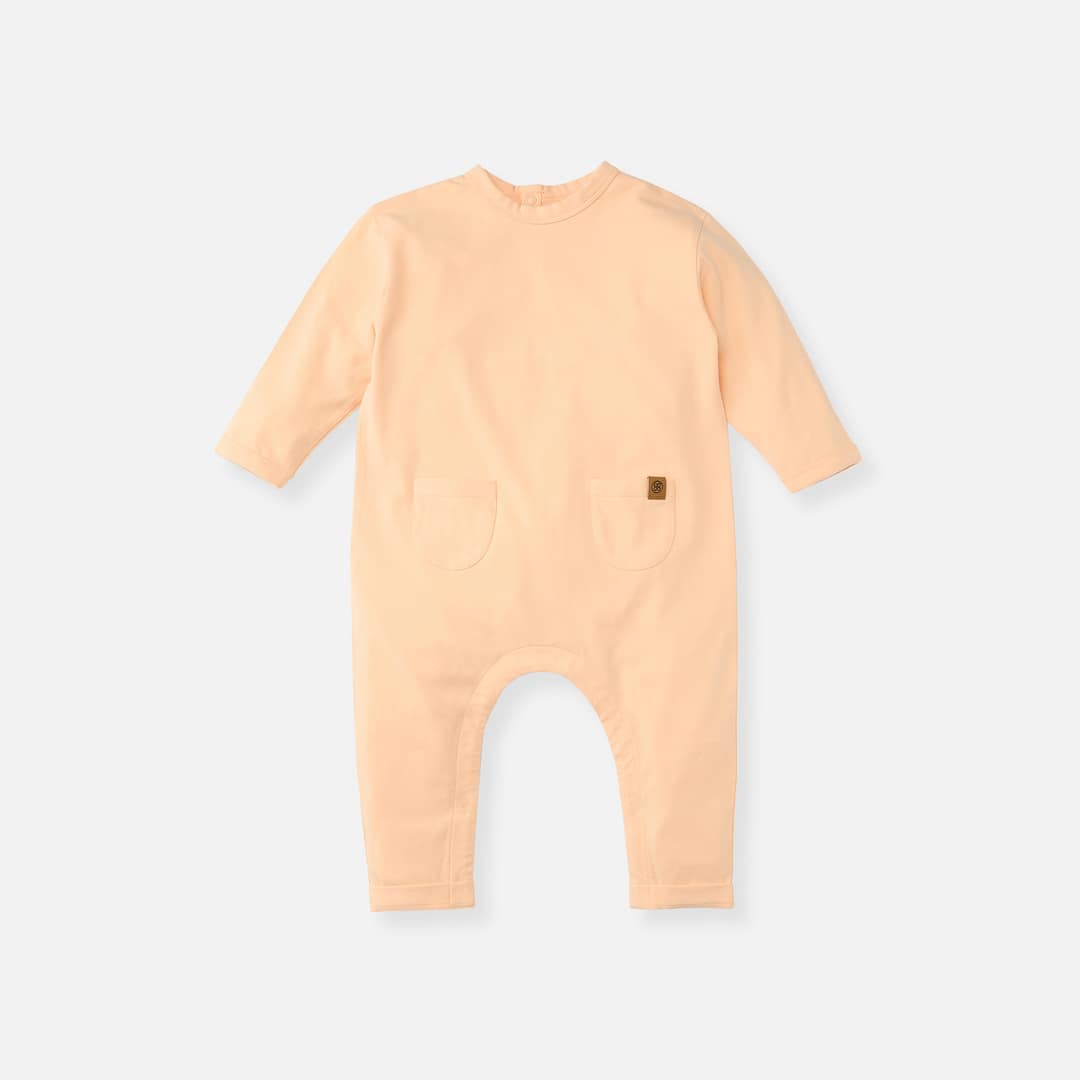 Einteiler für Kinder – Peachy Summer Onesie für Kinder in Peachy Summer