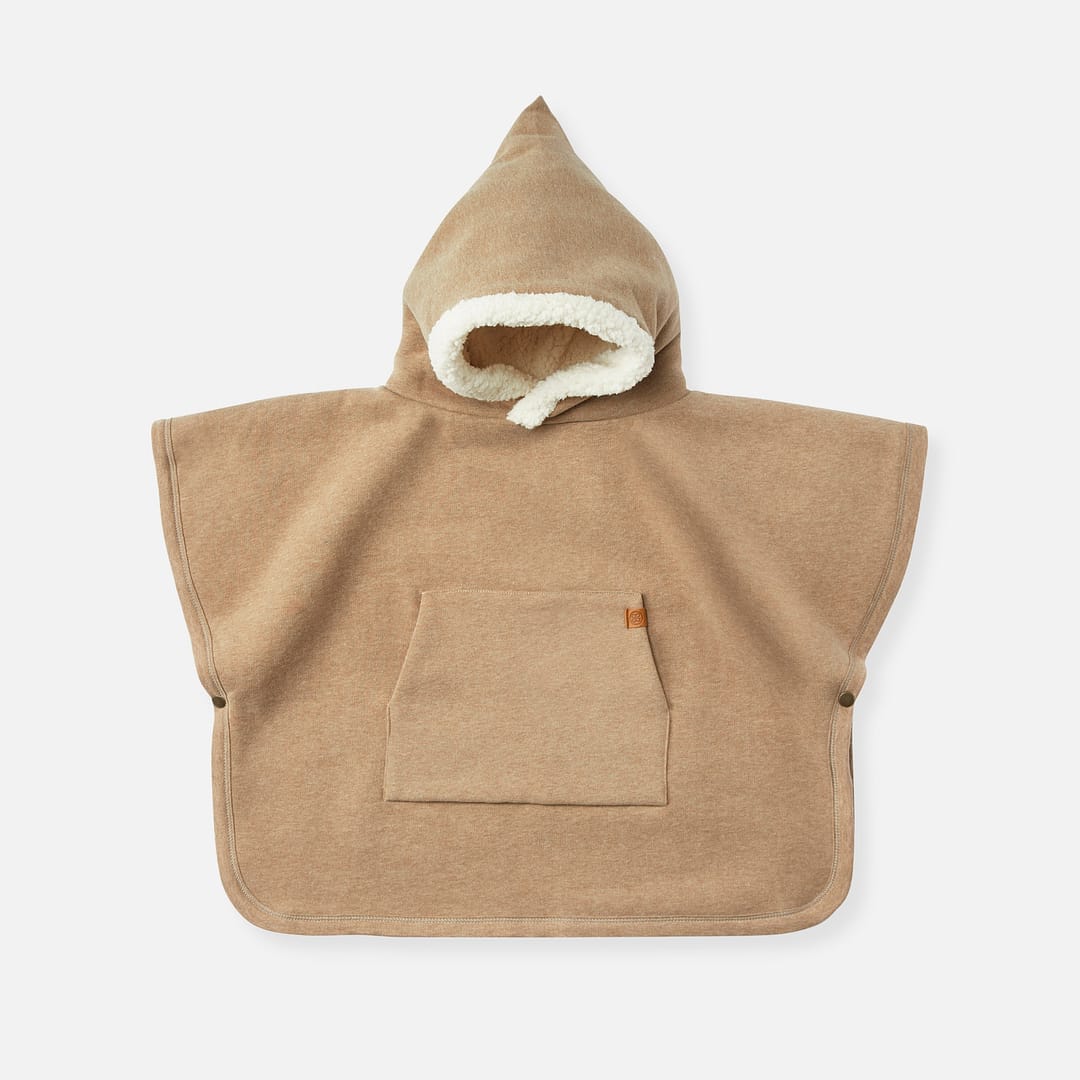 maison de Dolce. teddy poncho/brown Teddy Poncho Brown - Cloby