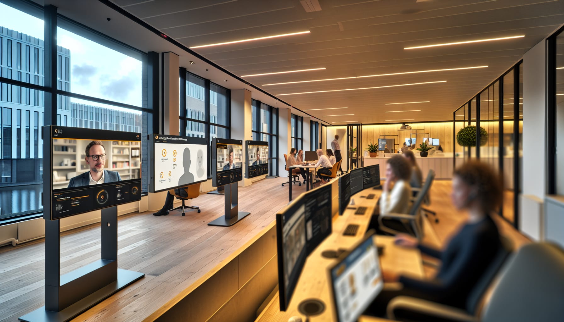 Professionele MKB-omgeving met AI workflow integratie