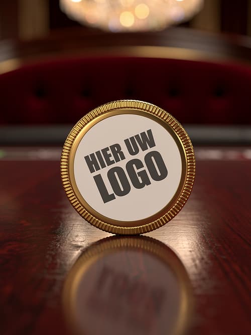 Chocolade gouden munten met jouw logo