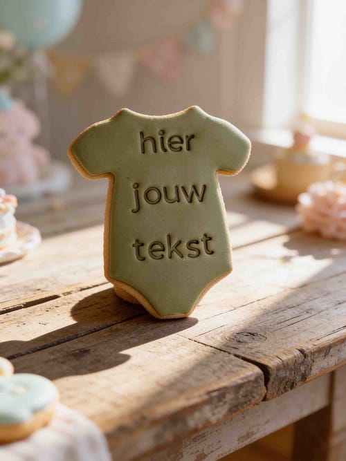 Newborn rompertjes koekjes