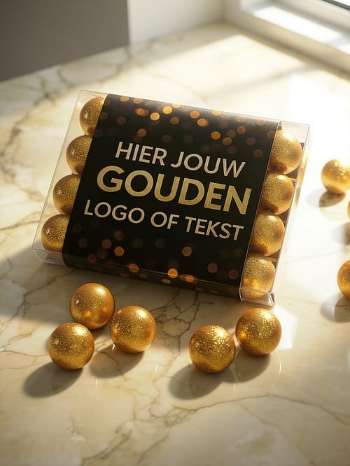 Chocolade gouden parels