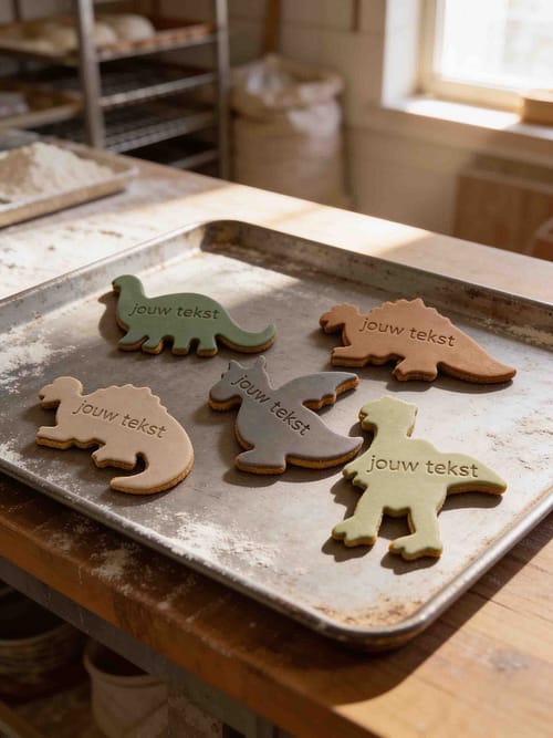Dino koekjes verjaardag pakket