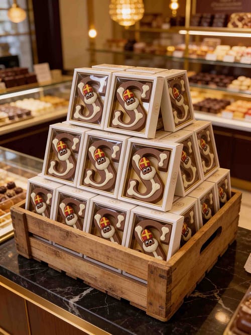 Luxe chocoladeletter 240 gram