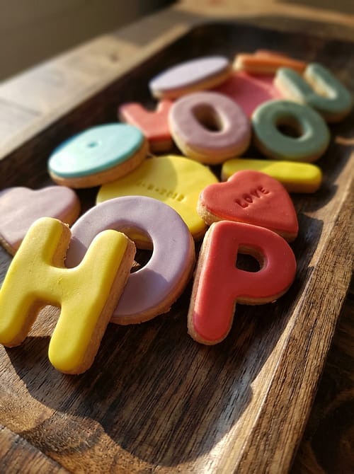 Letter koekjes