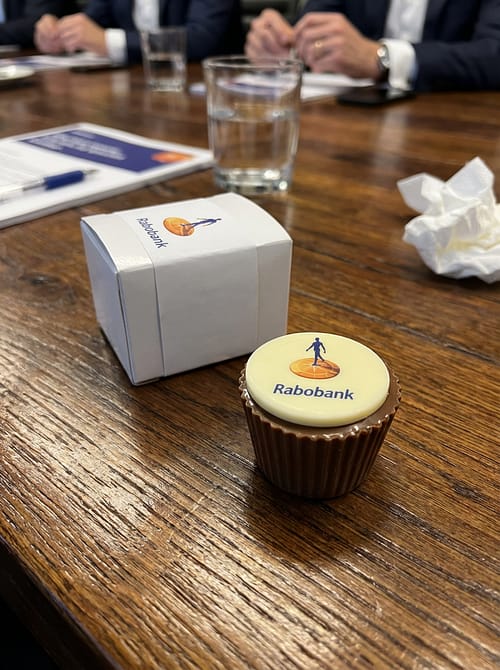 Logobonbon 1 stuk in doosje
