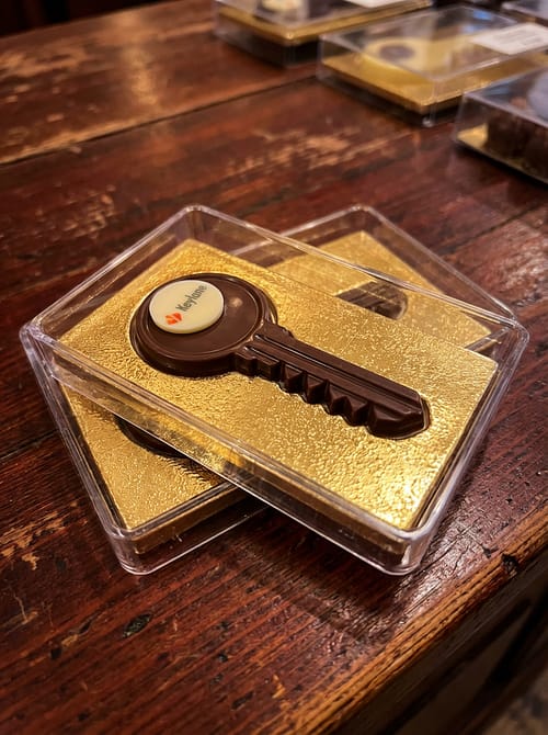 Chocolade sleutel