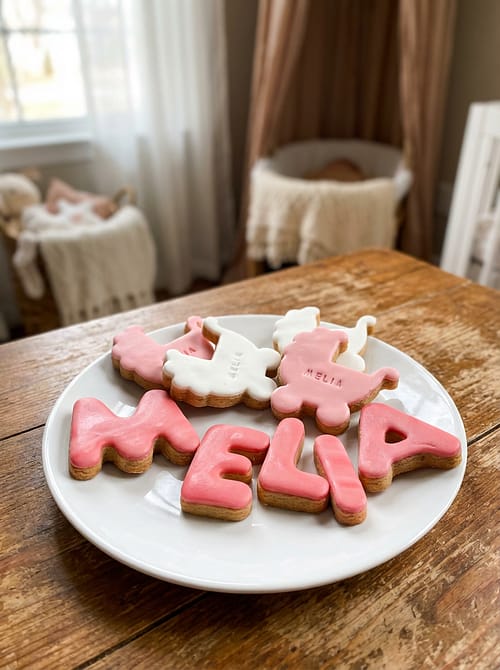 Geboorte koekjes kraam pakket