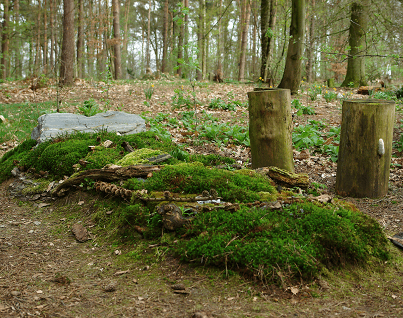 natuur graf natuurbegraafplaats